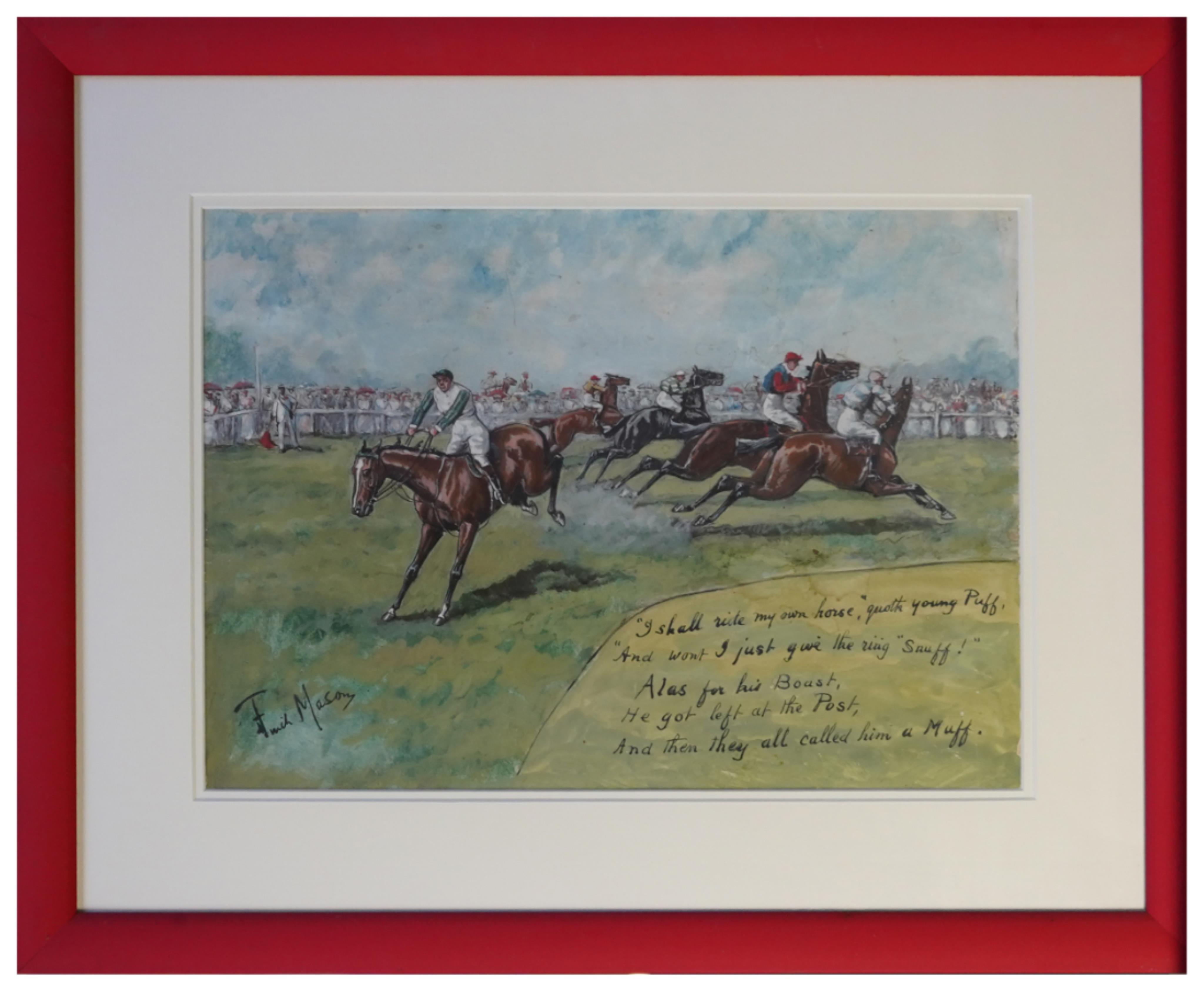 George Finch Mason, (1850-1915), A pair of horse racing scenes
